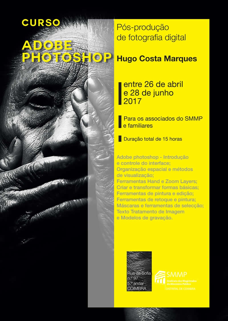 Curso de “Pós-produção de fotografia digital – Adobe Photoshop”