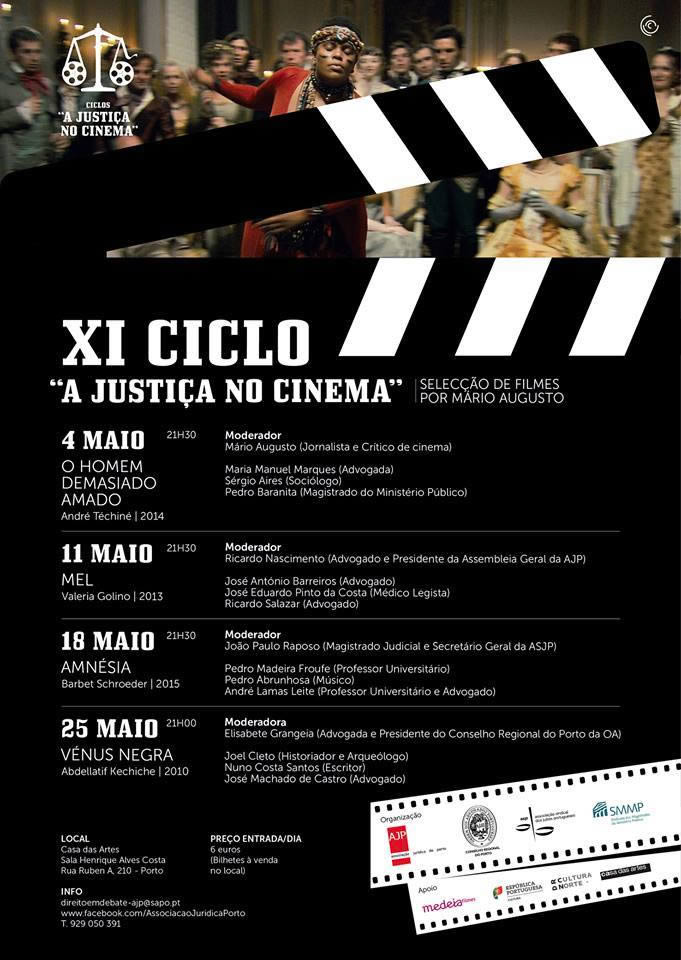 “XI Ciclo – A Justiça no Cinema”